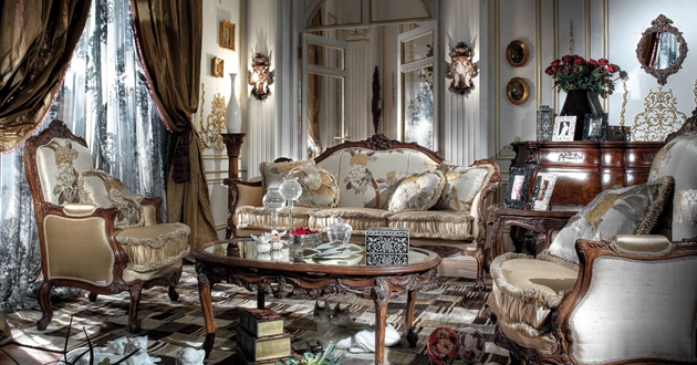 洛可可風格家具 優雅、柔美與奢華的室內藝術
